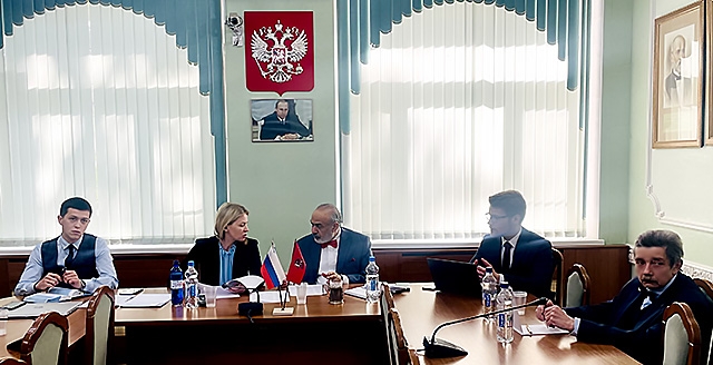 Заместитель руководителя Россотрудничества Н.В. Поклонская и Председатель МСРС Г. Б. Мирзоев провели  прием граждан