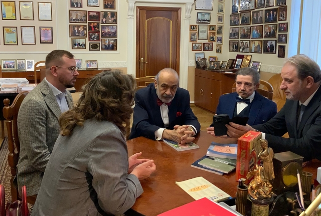 Г.Б. Мирзоев провёл рабочую встречу с сербским адвокатом, членом МАРА С. Алексичем
